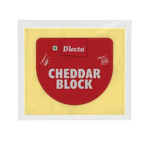 Dlecta Natural Cheddar Cheese block 200gm